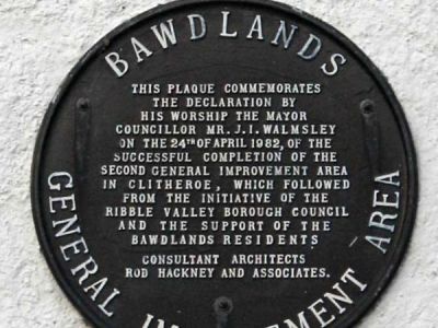 Bawdlands Plaque