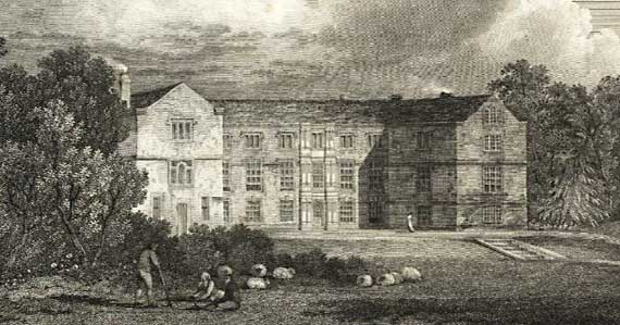Browsholme Hall engraving