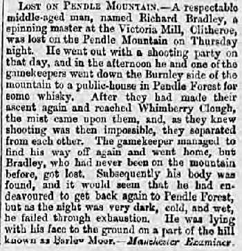 1872-10-15-Lost-on-Pendle-Glasgow-Herald